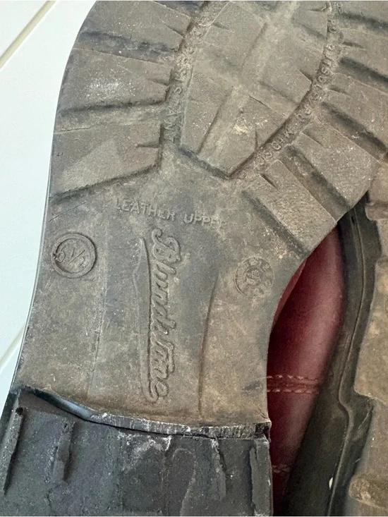 Blundstone 1440 Redwood leather Chelsea Ankle Boots Sz 6.5 Hipster Outdoor Work - Picture 8 of 10